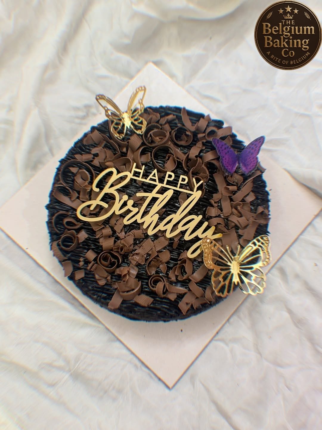 Belgium Baking Co birthday cake